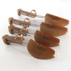 1 Пара регулируемых пластиковых ботинок растяжки для обуви для мужчин и женщин Прочные ботинки для обуви с подставкой для деревьев коричневый держатель обуви