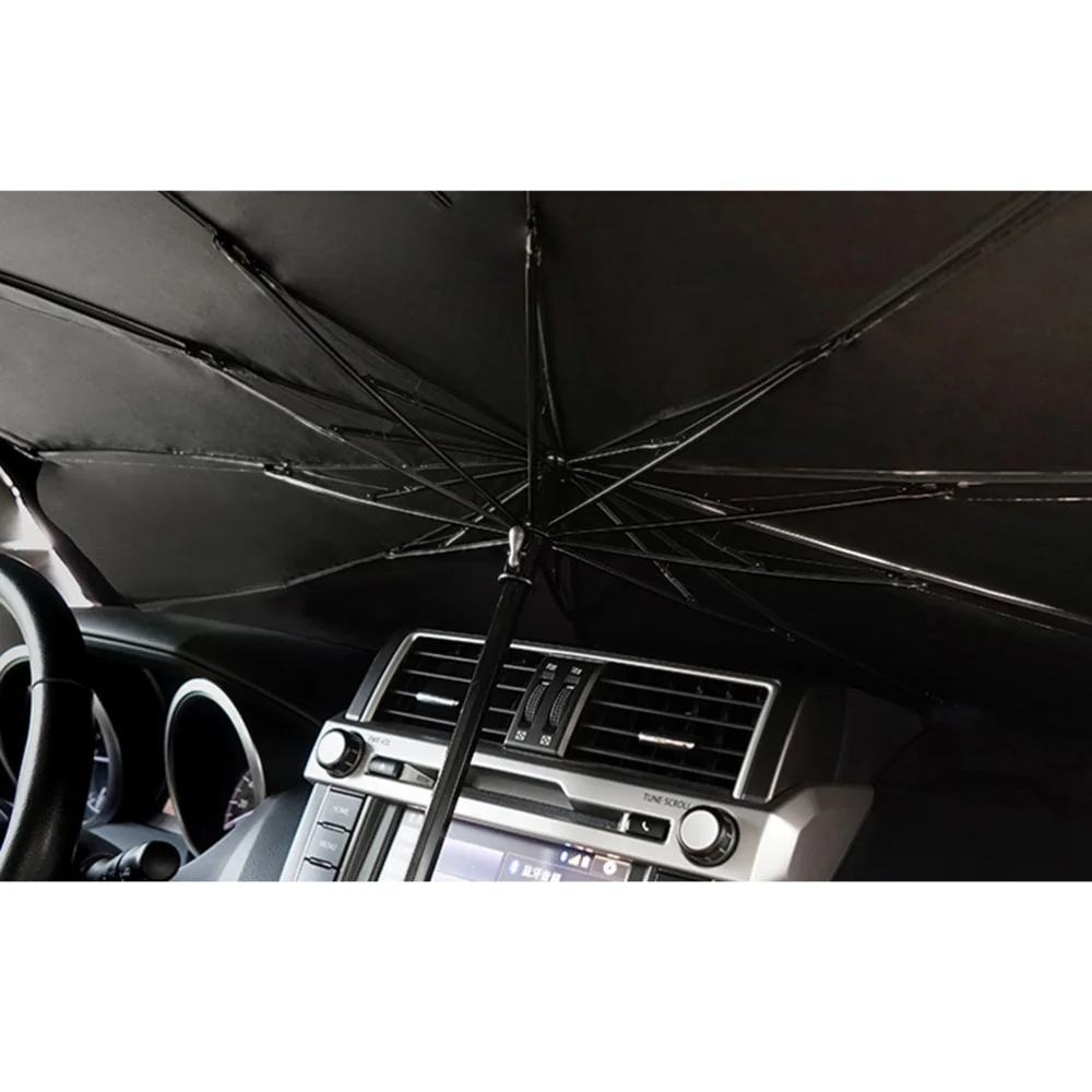

Vehicle Use Insulation Sun Visor Stretch Sun Visor Inside Car Front Windshield Sunshade (Small)
