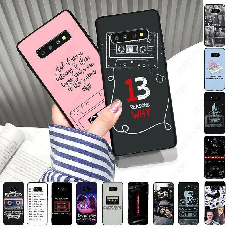 

Thirteen 13 Reasons Why Quotes Phone Cover For samsung s10 s20fe s9 s30 s20ultra s21plus note8 note9 note10plus note20ultra Case