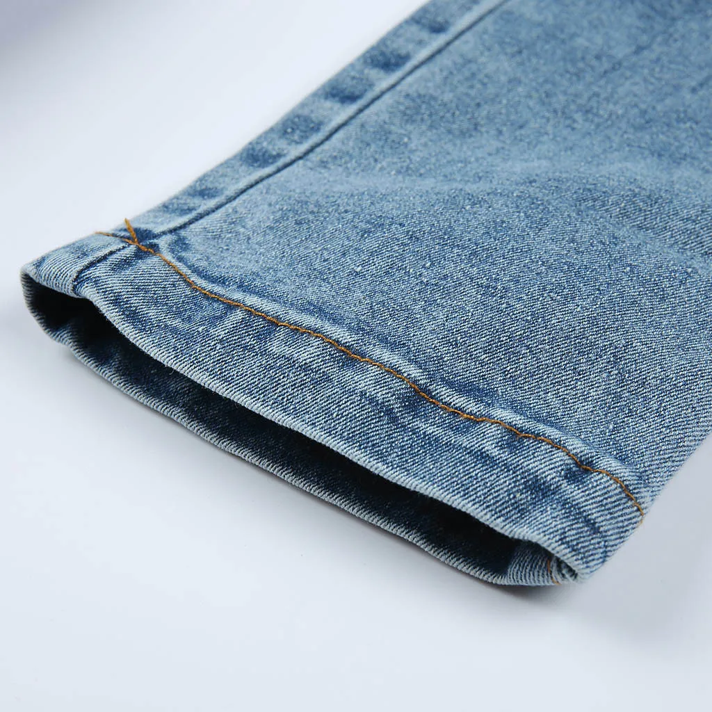 Женские джинсы с высокой талией SAGACE эластичные узкие джинсовые длинные