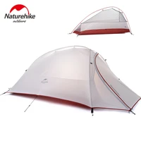 naturehike cloud up 1 ultraligh 1 person tent portable waterproof 20d 210t outdoor hiking travel beach fishing camping tent