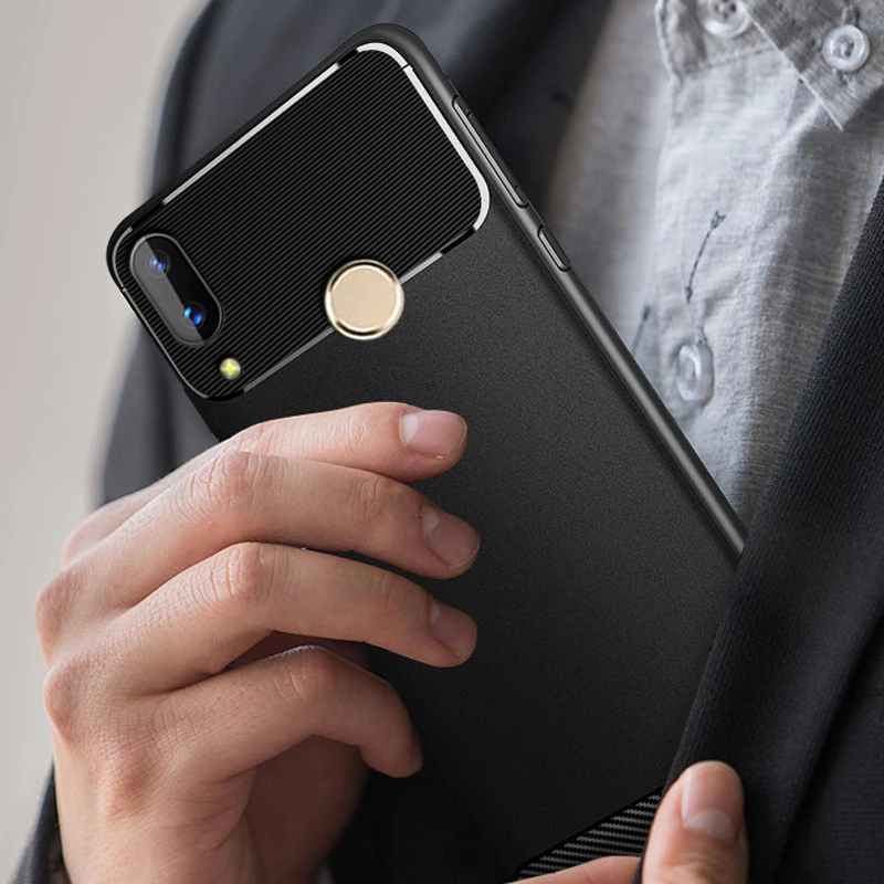 Чехол чехол для Huawei Y7 Pro prime 2019 Y 7 Мягкий Роскошный силиконовый простой матовый
