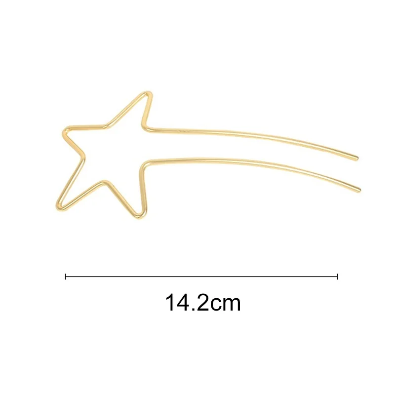 Металлическая U-образная волнистая шпилька для волос Шпилька держатель пучка