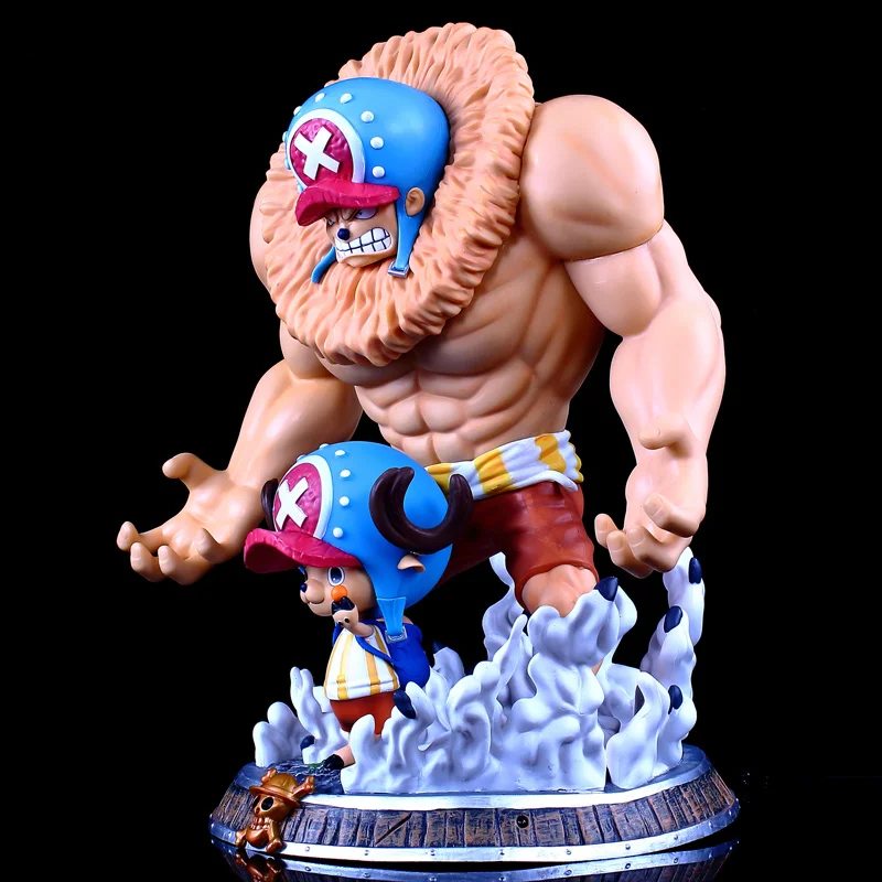 Verkaufen One Piece Abbildung Anime Action GK Tony Tony Chopper Figma Übergroßen 39cm ABS Modell Schlacht Statue Desktop Sammlung Spielzeug Für Kid