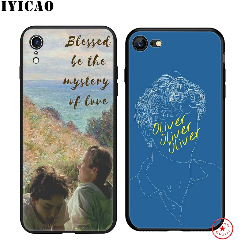IYICAO позвоните мне по вашему имени мягкий чехол для телефона iPhone 11 Pro XR X XS Max 6 6S 7 8 Plus