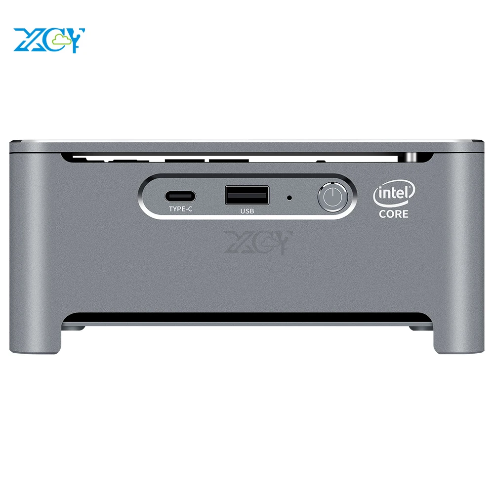 XCY Мини ПК Intel Core i9 9880H 8 ядер 2* DDR4 M.2 SSD HDMI Mini DP 4K 60fps 5* Тип usb-C Bluetooth4.0 2,4/5,0G, Wi-Fi, Windows 10 HTPC