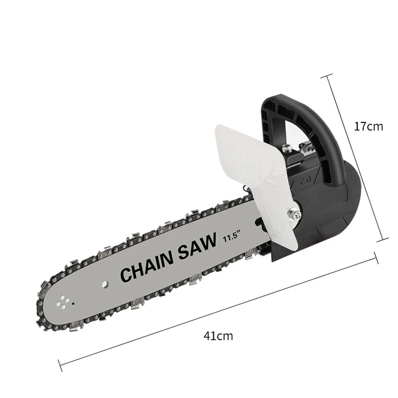 

11.5Inch Electric Chainsaw Bracket Adjustable Universal M10 Chain Saw Part Angle Grinder Into Chain Saw