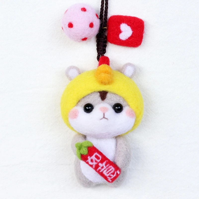 Nonvor милые шерстяные валяные материалы ручной работы игрушки для домашних