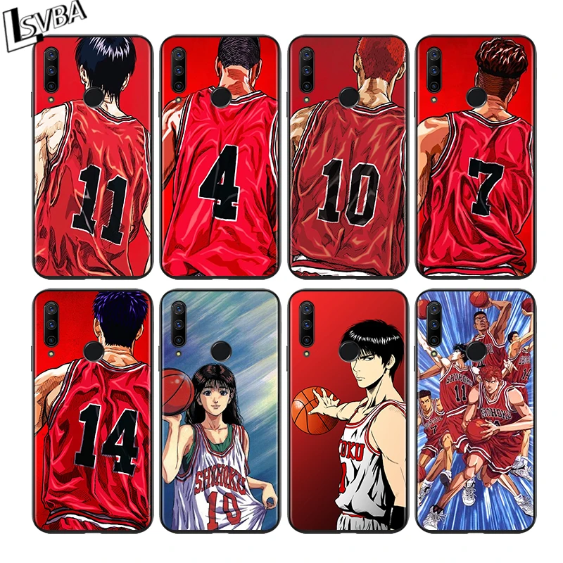

Slam dunk Sakuragi for Huawei Honor 30 20 10 9S 9A 9C 9X 8X MAX 10 9 Lite 8A 7C 7A Pro Silicone Black Phone Case