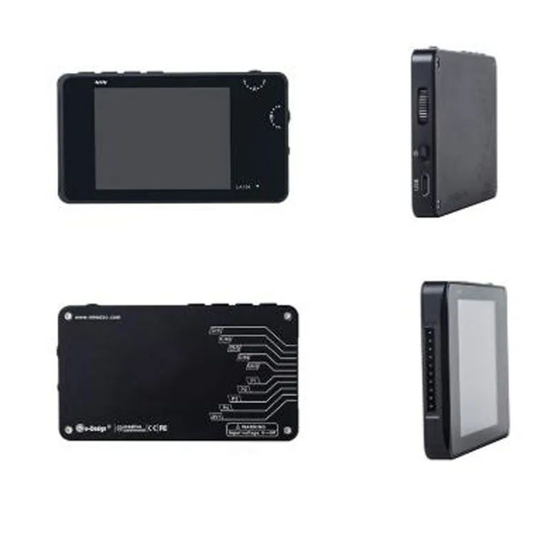 

Digtial Logical Analyzer LA104 USB Mini 4 Channel Logic Analyzer 100Mhz Sampling 2.8" Screen Oscilloscope