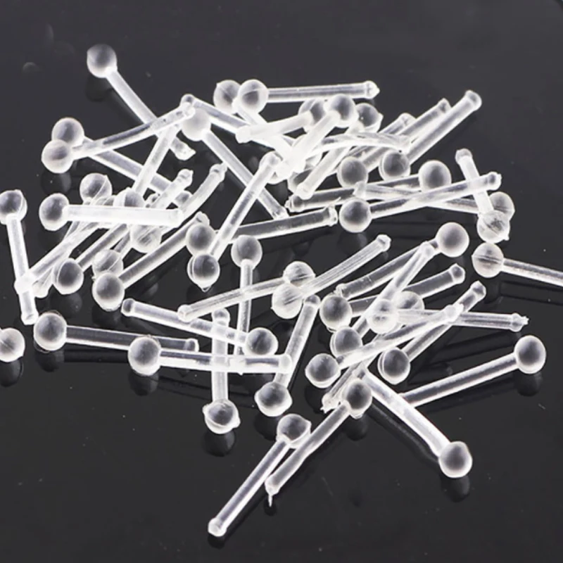 20 шт. женские прозрачные кольца для носа|Украшения тела| |