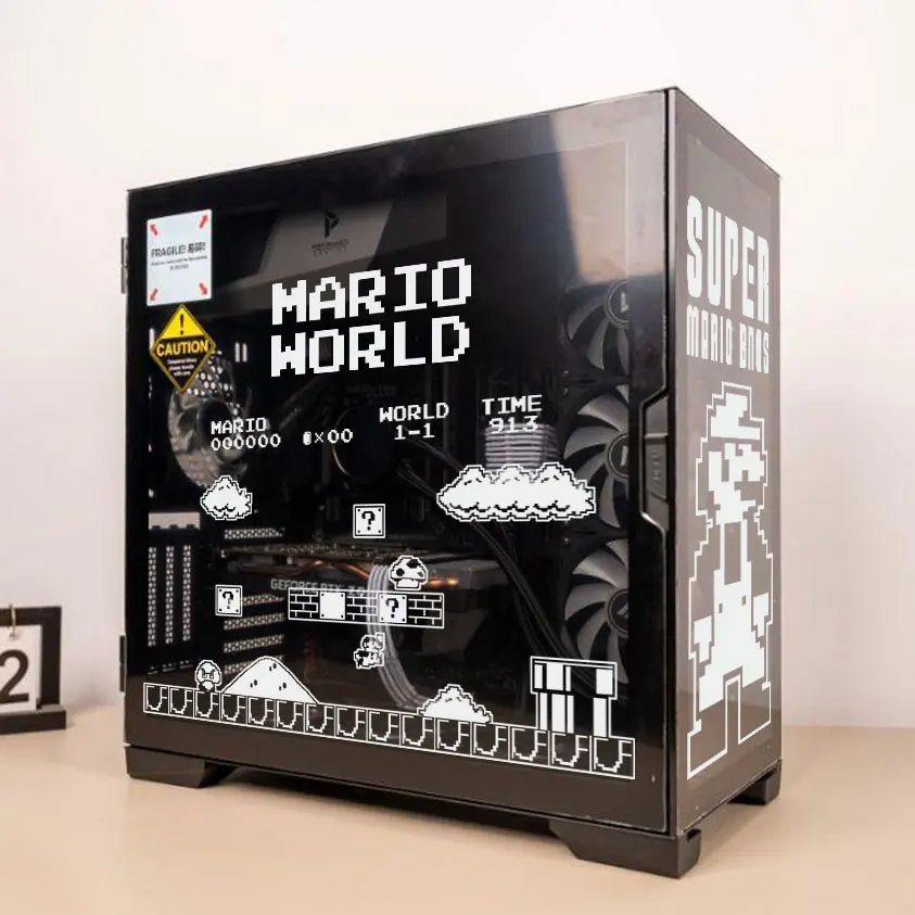 Игровые наклейки для чехла Марио | Дом и сад