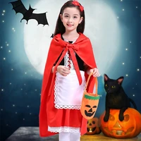 baby gir dress up for kids halloween themed party childrens day cape party christmas little red riding hood trick or treat
