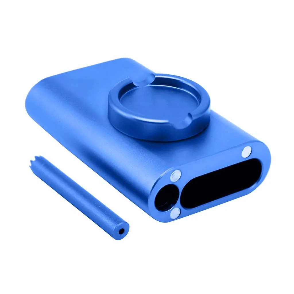 Портативный алюминиевый держатель для хранения Магнитная крышка защиты от