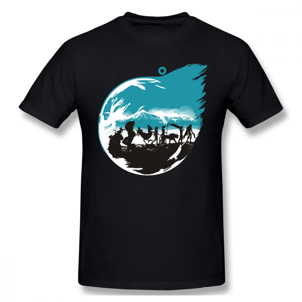 FELLOWSHIP OF Final FANTASY T-shirt For Men Plus Size 5XL 6XL Couple Tshirt | Мужская одежда