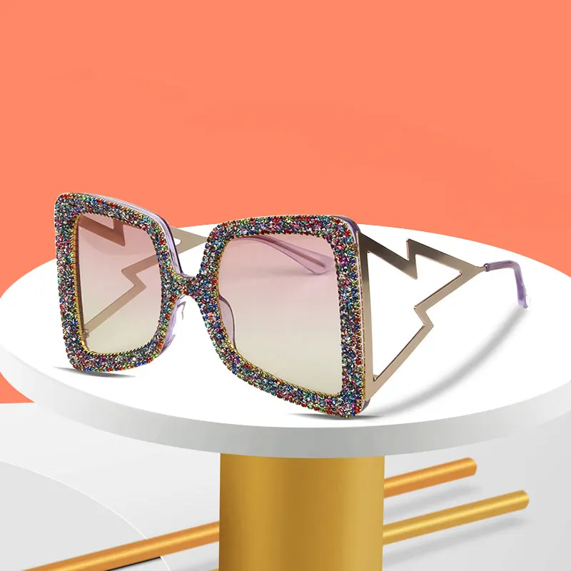 Горный хрусталь кошачий глаз солнцезащитные очки женские брендовые Роскошные