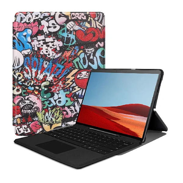 TY Чехол для планшета для microsoft Surface Pro X ультратонкий кожаный чехол-подставка для surface Pro X 13 дюймов - Цвет: TY