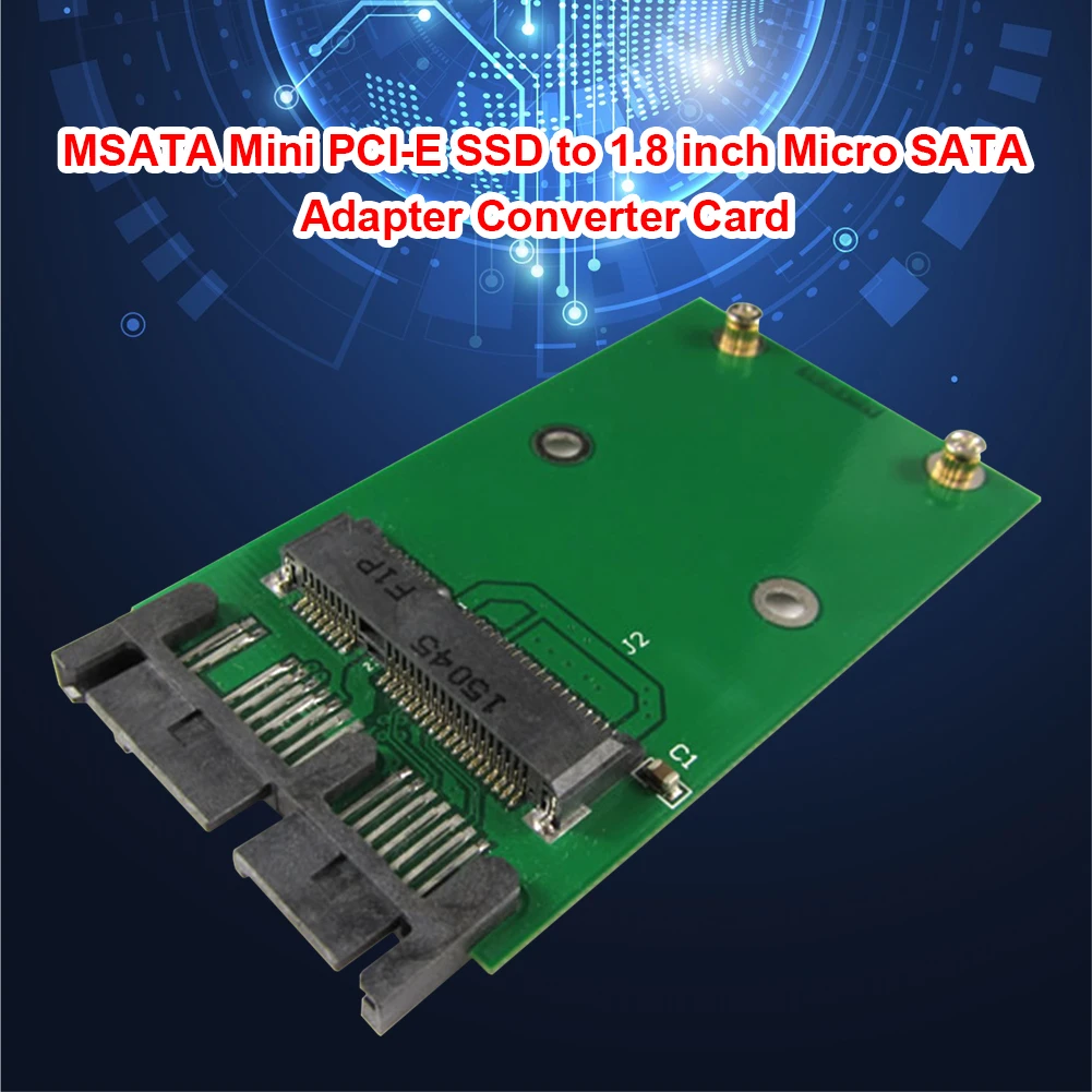 

Адаптер MSATA Mini PCI Express SSD на 1,8 дюйма Micro SATA