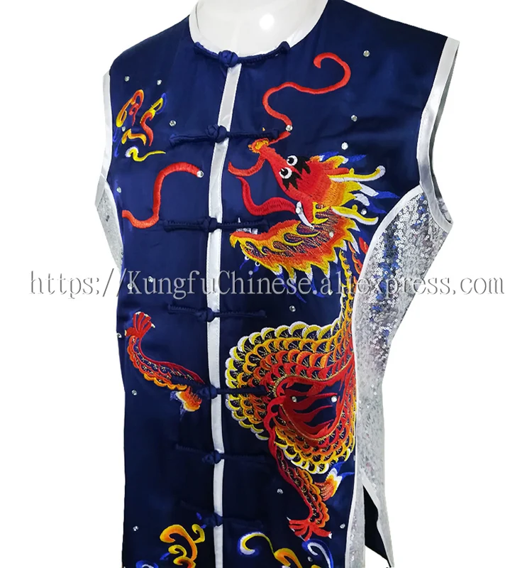 Китайская ушу форма для кунг-фу Одежда Боевые искусства костюм Nanquan наряд taolu