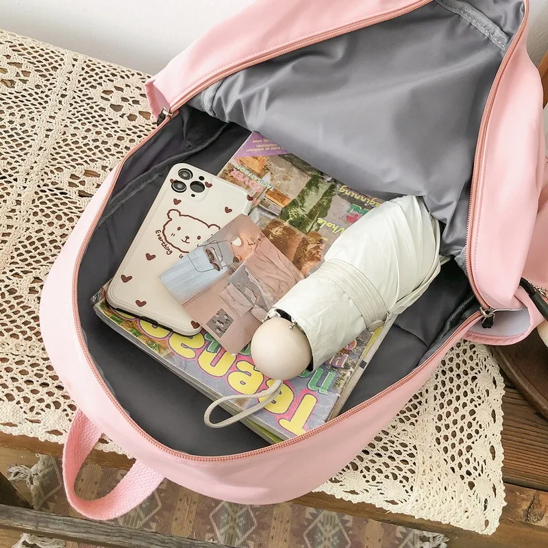 

Women Small Backpack Cute Multifunctional Dual-use School Bags for Teenage Girls Student Kawaii Mini Travel Backpacks Ruckpack