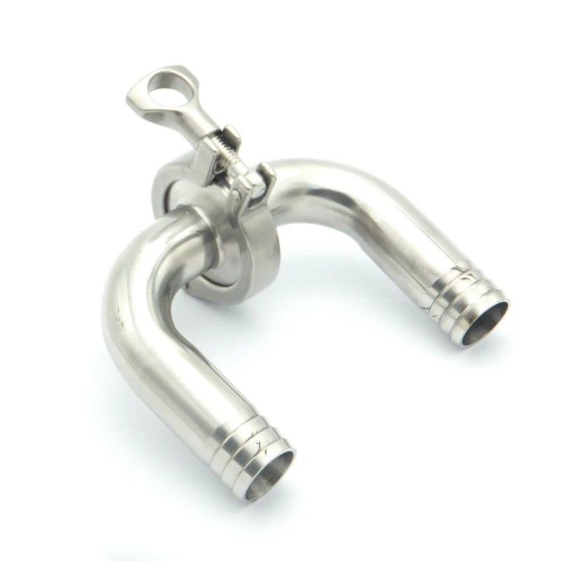 Фитинг из нержавеющей стали 304 38 мм стандартный санитарный коленчатый