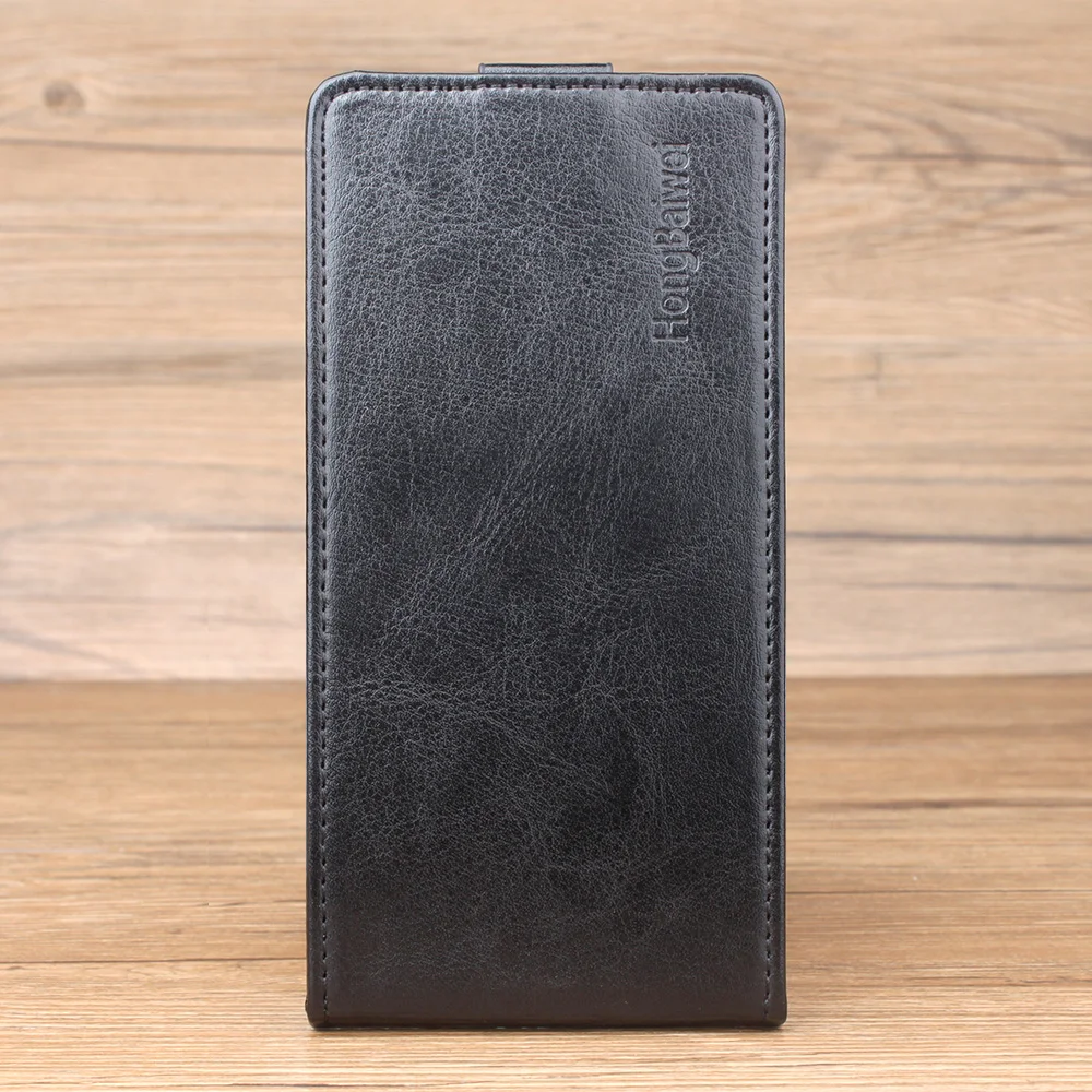 Чехол кожаный роскошный чехол-портмоне с откидной крышкой для телефона Nokia 2 3 535 540