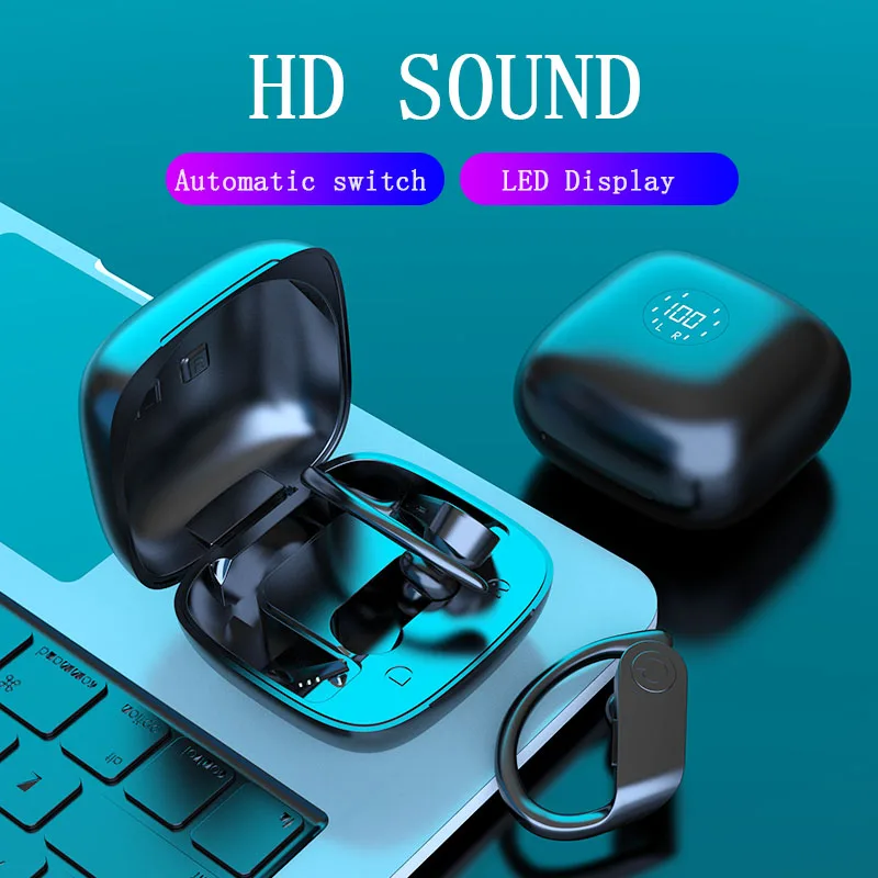 Беспроводные Bluetooth наушники B11 со светодиодным дисплеем TWS стереонаушники