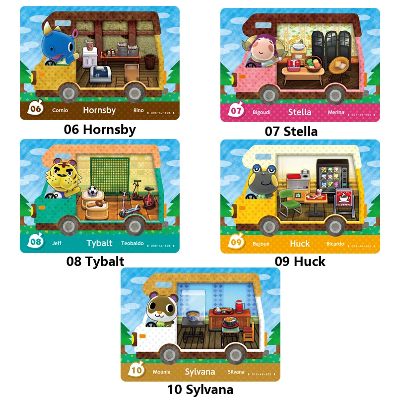 Автомобильная карта Amiibo CV Animal Crossing новая карточка с листьями для переключателя