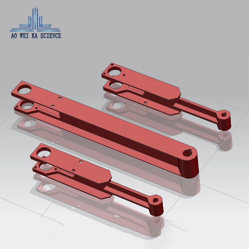 Пользовательская обработка с ЧПУ цветные анодированные детали для обработки