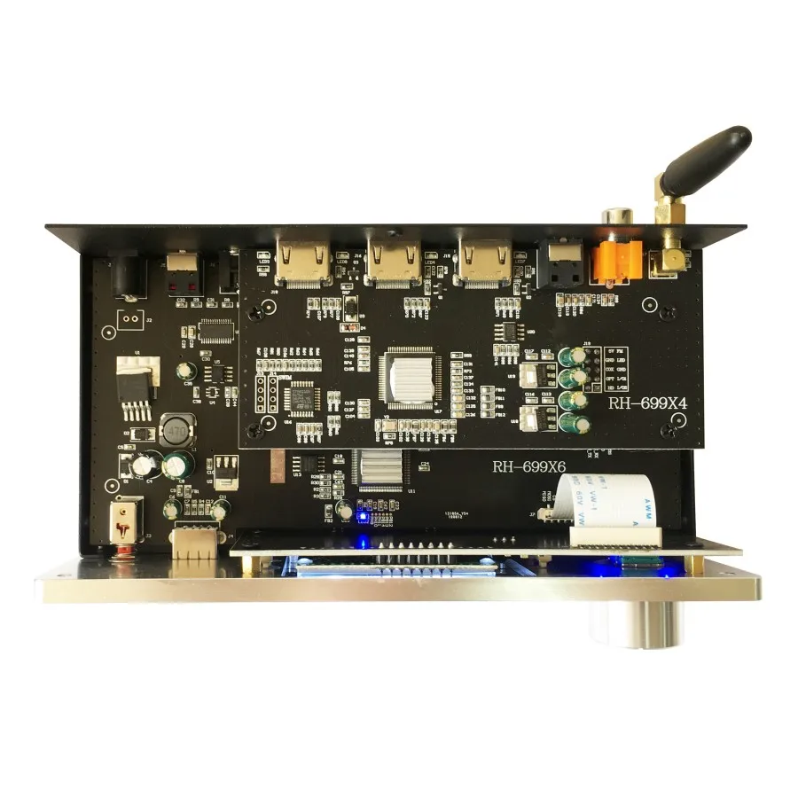 5.1CH аудио-декодер HDMI аудио dts dolby AC3 декодер U диск без потерь плеер Bluetooth волоконный коаксиальный выход RH-699X