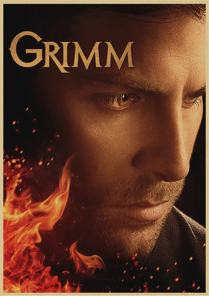 Grimm крафт-бумага постер Ретро художественные изделия для стен стикер гостиной
