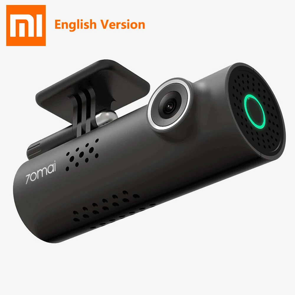 Home 6 Controle de Voz sem Fio da Câmera de 130 Versão Inglês Carro Wi-fi Inteligente Graus Mstar 8328p 1080p 30fps Cam 70m 70mai Dvr