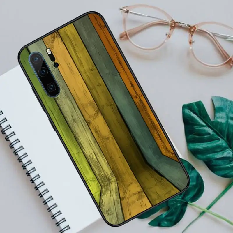 

Wooden Style design pattern Phone Case For Huawei honor Mate P 10 20 30 40 Pro 10i 9 10 20 8 x Lite Luxury brand shell