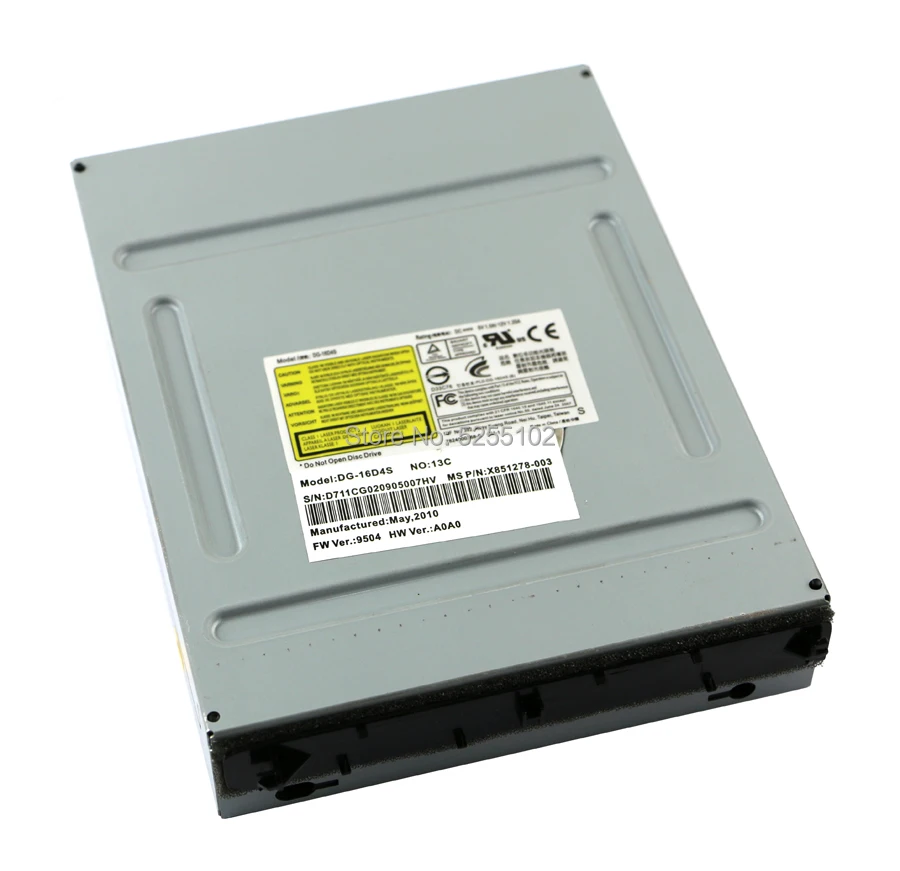 Оригинальный DG-16D4S FW 9504 dvd-привод с разблокирована печатной платы для XBOX360 тонкий |