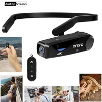 remote control ep6 4k 25fps full hd wearable video cameras wide angle lens mini cam 1080p digital camcorder vlog camera