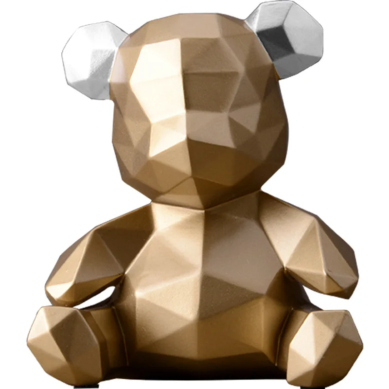 

Piggy Bank Teddy Bear Figurines Money Box Gift Wedding Storage Box Money Coins Holders Box Kids Toy Coin Bank Home Decor