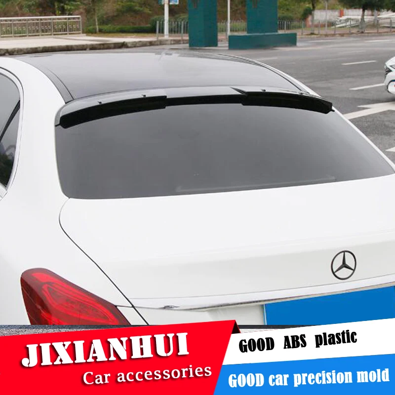 Спойлер на крышу для W205 2015 2018 zs Mercedes Benz C class C200 спойлер из АБС пластика цветное