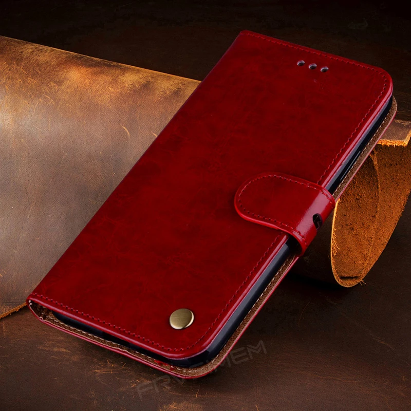 Классический Кожаный чехол книжка Redmi Note 9S 9 8T 8 Pro Max кожаный портмоне на застежке в