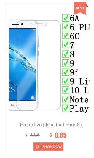 Закаленное стекло для Huawei Honor 6A защита экрана 9H 2.5D на телефон защитная пленка для Huawei Honor 6A 6 A защитная пленка