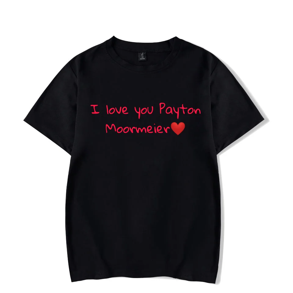 

WAWNI Payton Moormeier Tshirt Summer Cool printed Funny Hip Hop 2020 Social Media Stars Printed Kawaii Unisex Harajuku Tee Tops