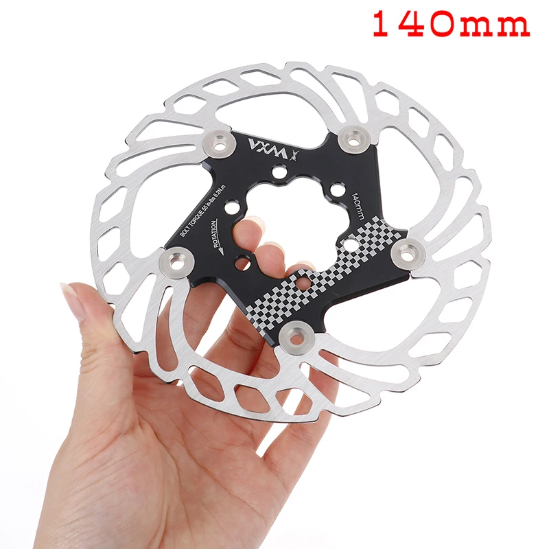 

Mountain Bike Cooling Disc Brake Floating Pads 140mm 6 Bolts Cool Down Bicycle Rotor VS RT99 RT86