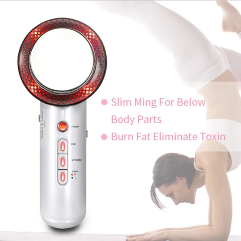 

Three-In-One Slimming Instrument Ultrasonic Massage Beauty Instrument Far Infrared Body Shaping Machine
