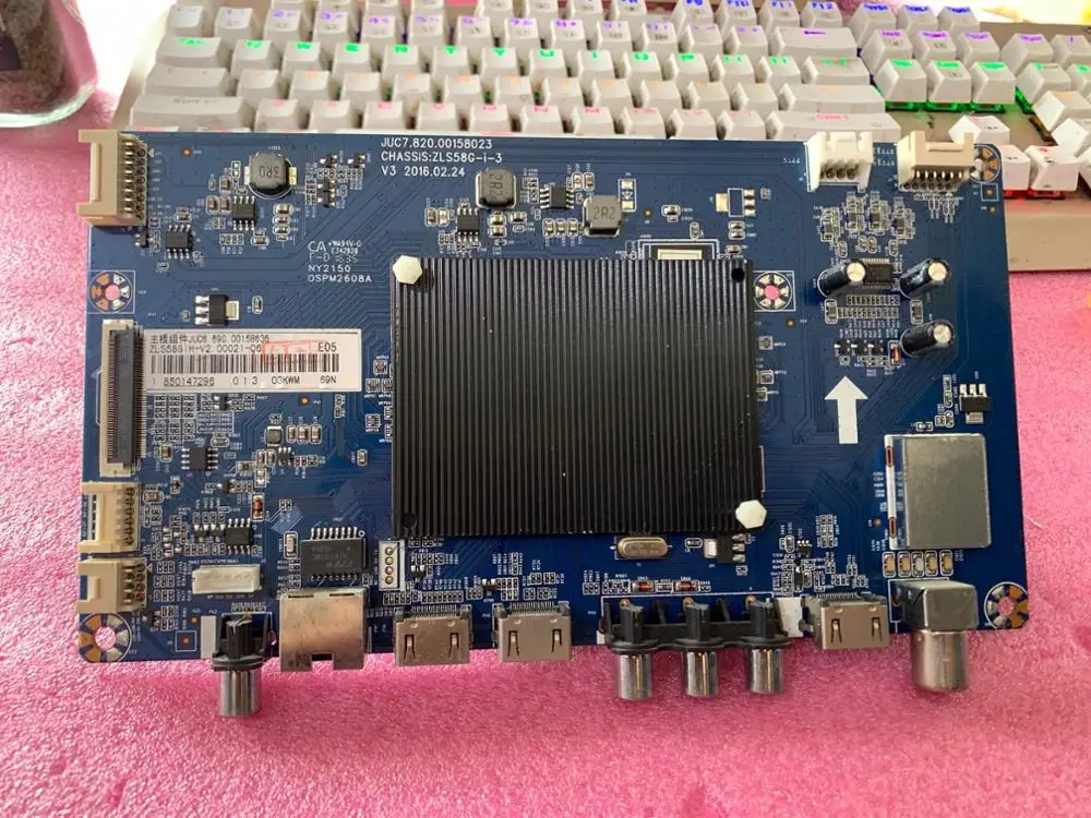 Оригинальная материнская плата 55G6 55E9600 43E9 65E9600 JUC7.820.00158023 экран | Электроника