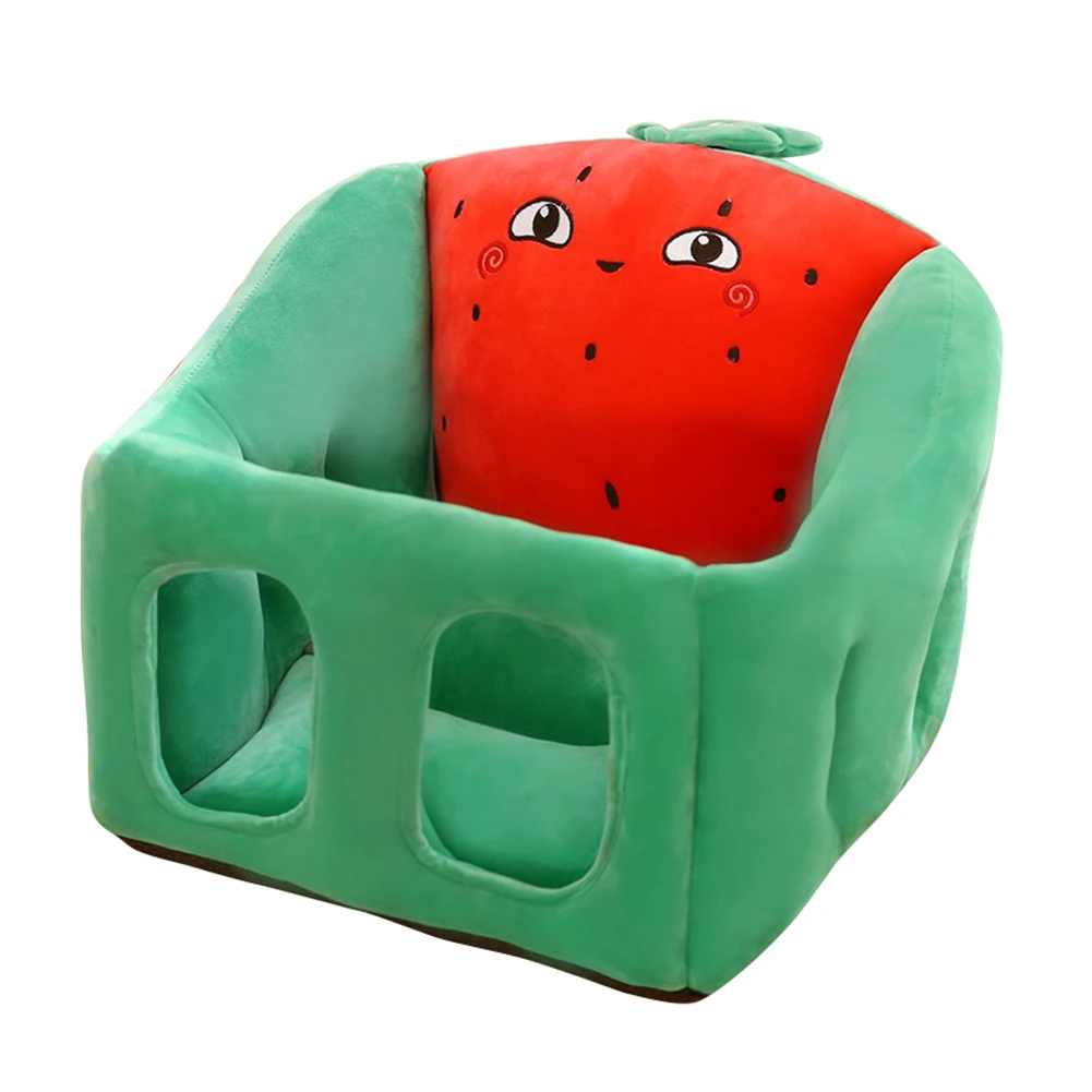 

Baby Sofa Support Seat Cover Cartoon Plush Learning To Sit Chair Skin Case Washable without Filler for Kids Children Gifts