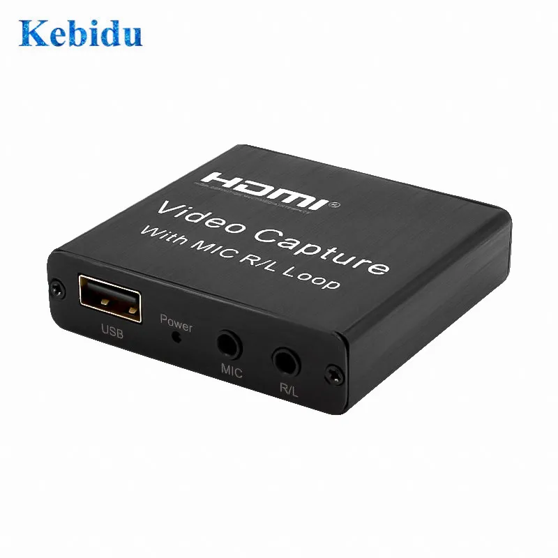 Карта захвата 4K 1080p HDMI совместима с USB 3 0 карта устройство записи для прямой