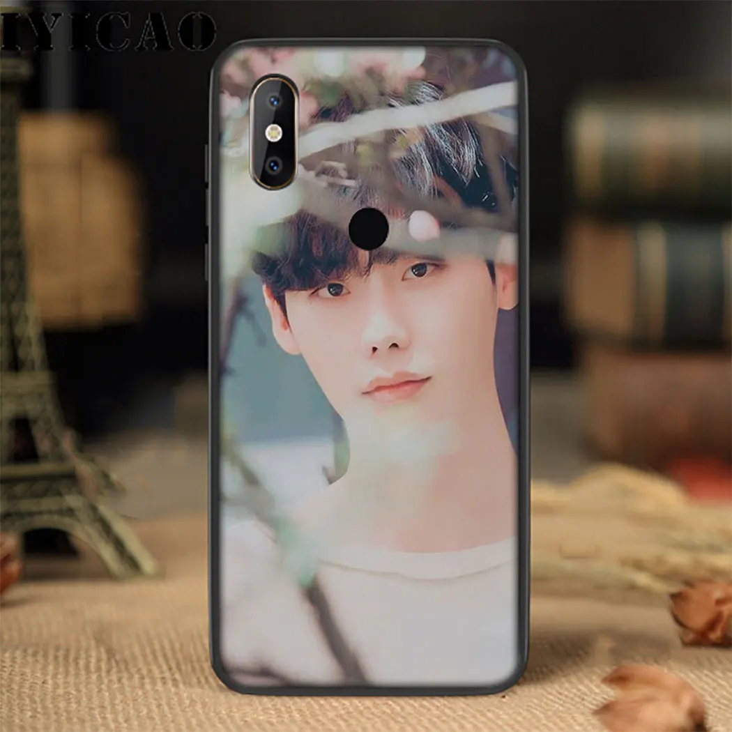 Мягкий телефон IYICAO Star Lee Jong Suk для Xiaomi mi 6 8 9 A2 Lite A3 9T Pro A1 F1 MAX 3 2S CC9E 8SE |