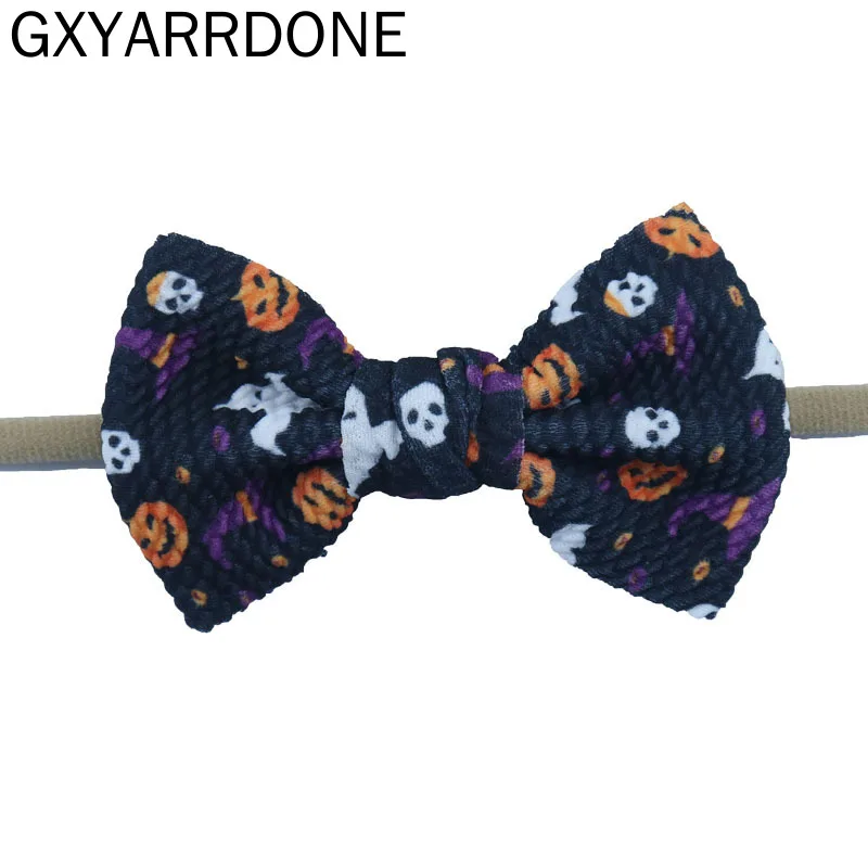 1 шт. 2019 Детские головные повязки на Хэллоуин с бантом и большими бантами детский