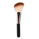 Пудра для лица для щек, кисть для нанесения основы, румян, плоские круглые кисти Кабуки, кисти для растушевки, подчеркивания и контурирования, косметический инструмент для красоты