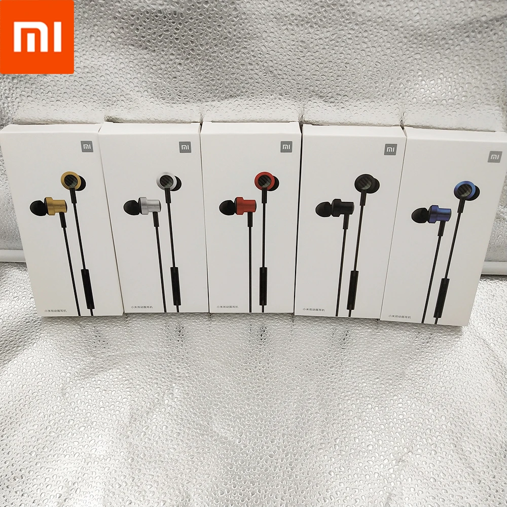

Xiaomi M11 Bass In-Ear Earphone 3.5mm Eadphone With Mic Wire Control Dual Driver For Mi 10 Lite Note 10 Pro Redmi Note 7 8 9 Pro