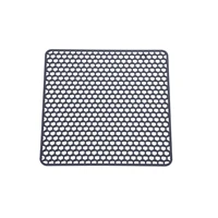 insulated sink mat non slip honeycomb design solid soft silicone dish drying heat resistant tableware liner rollable placemat
